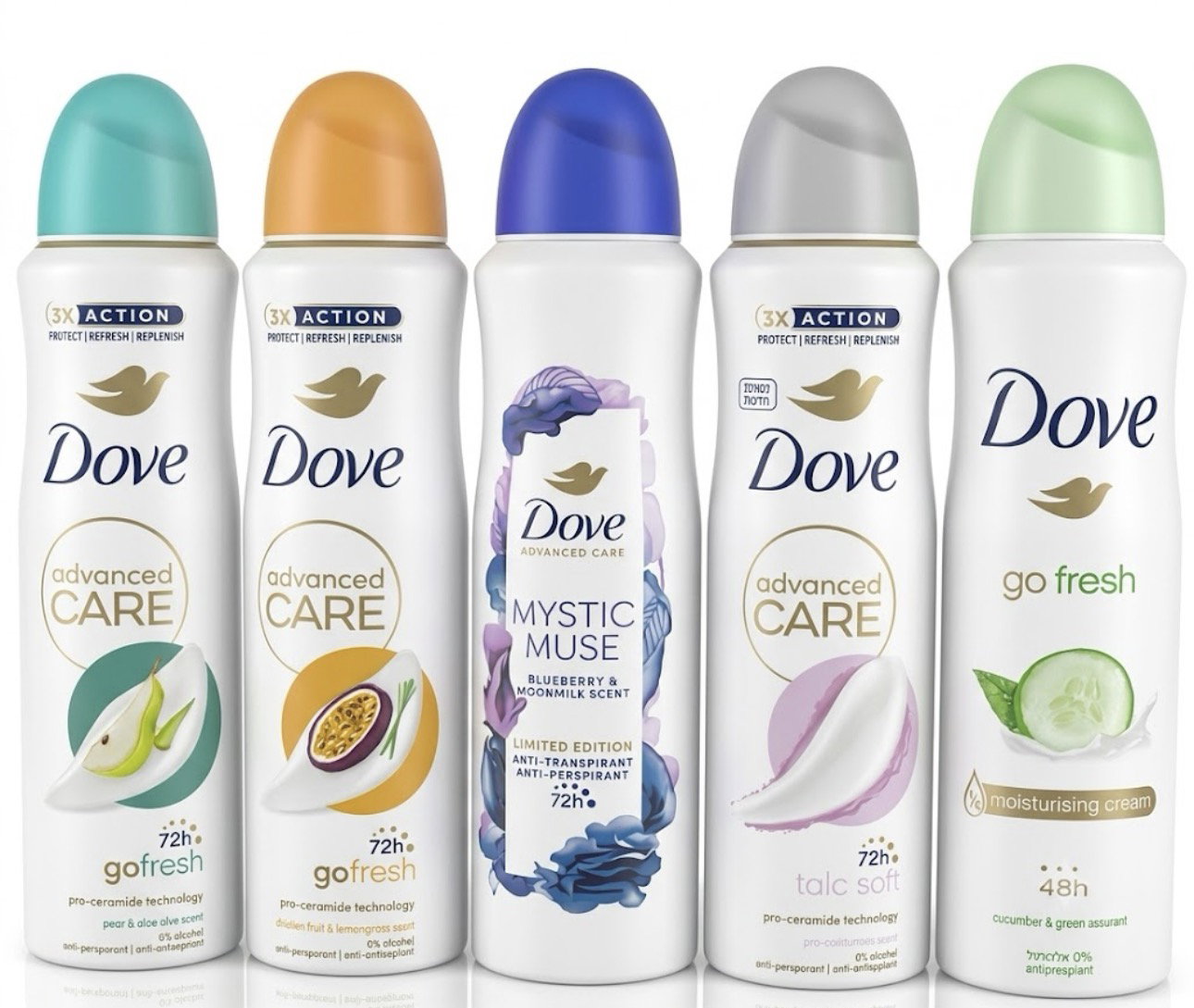 Dove Advanced Care & Go Fresh Anti-Perspirant Spray