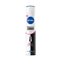 NIVEA Black & White Invisible Clear 72H Anti-Perspirant Spray for Women | 150 ml