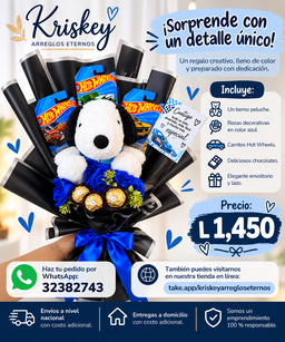 Bouquet Aventurero 💙🏎️