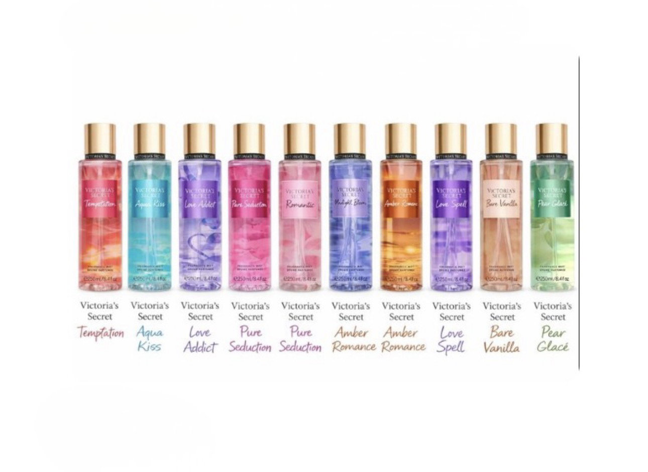 Victoria’s Secret Fragrance Mist Collection - 250ml