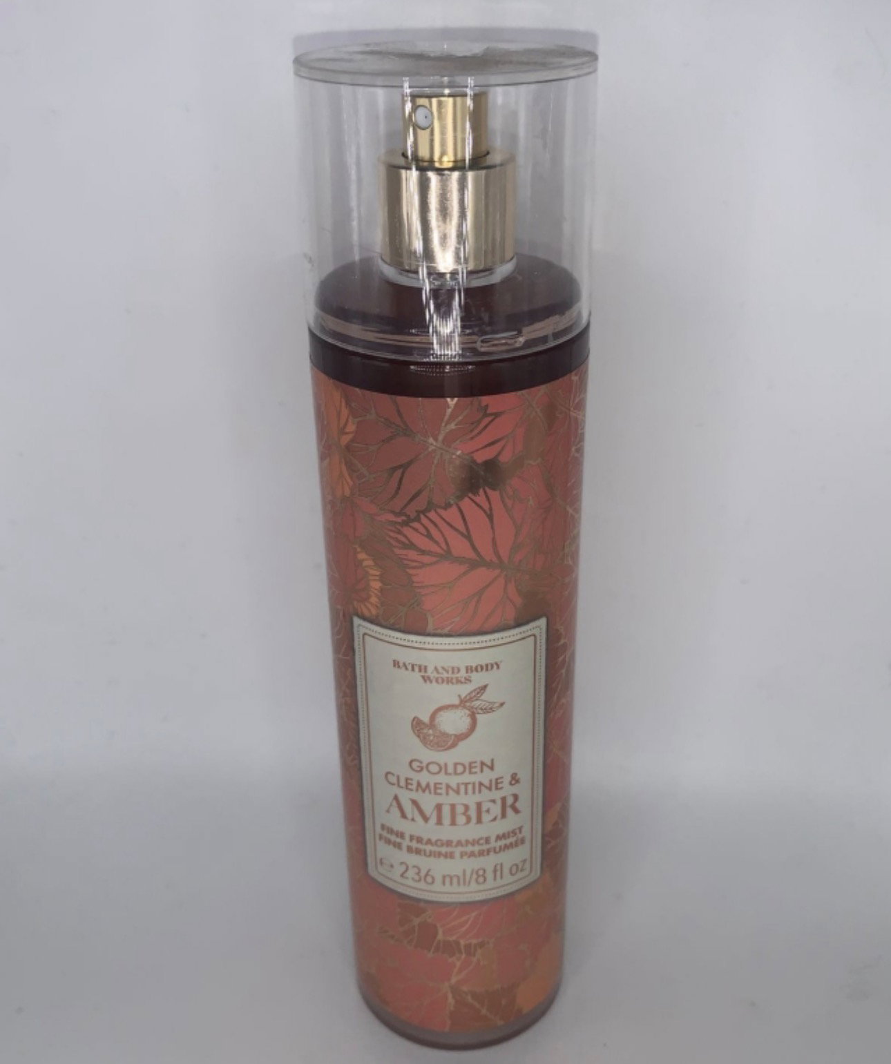 Bath & Body Works Golden Clementine & Amber Fine Fragrance Mist - 236ml