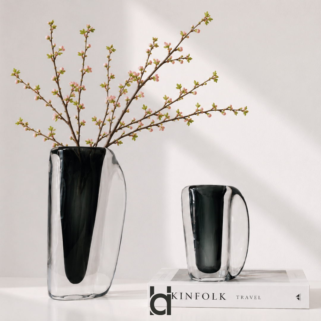 Noir Glass Vase