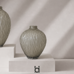 Ripple Glass Vase
