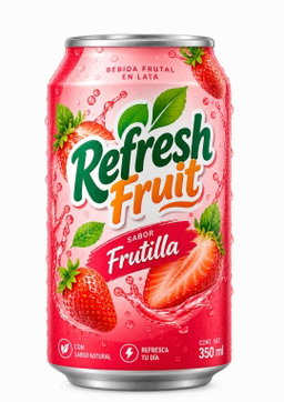 Refresh Fruit Frutilla – 350 ml.