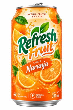 Refresh Fruit Naranja – 350 ml.