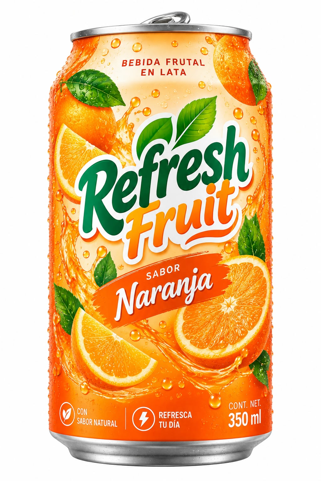 Refresh Fruit Naranja – 350 ml.