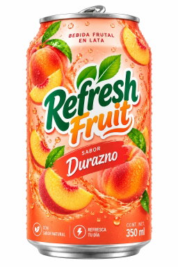 Refresh Fruit Durazno – 350 ml.