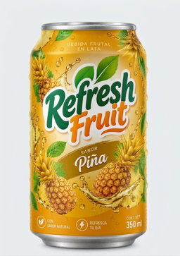 Refresh Fruit Piña – 350 ml.