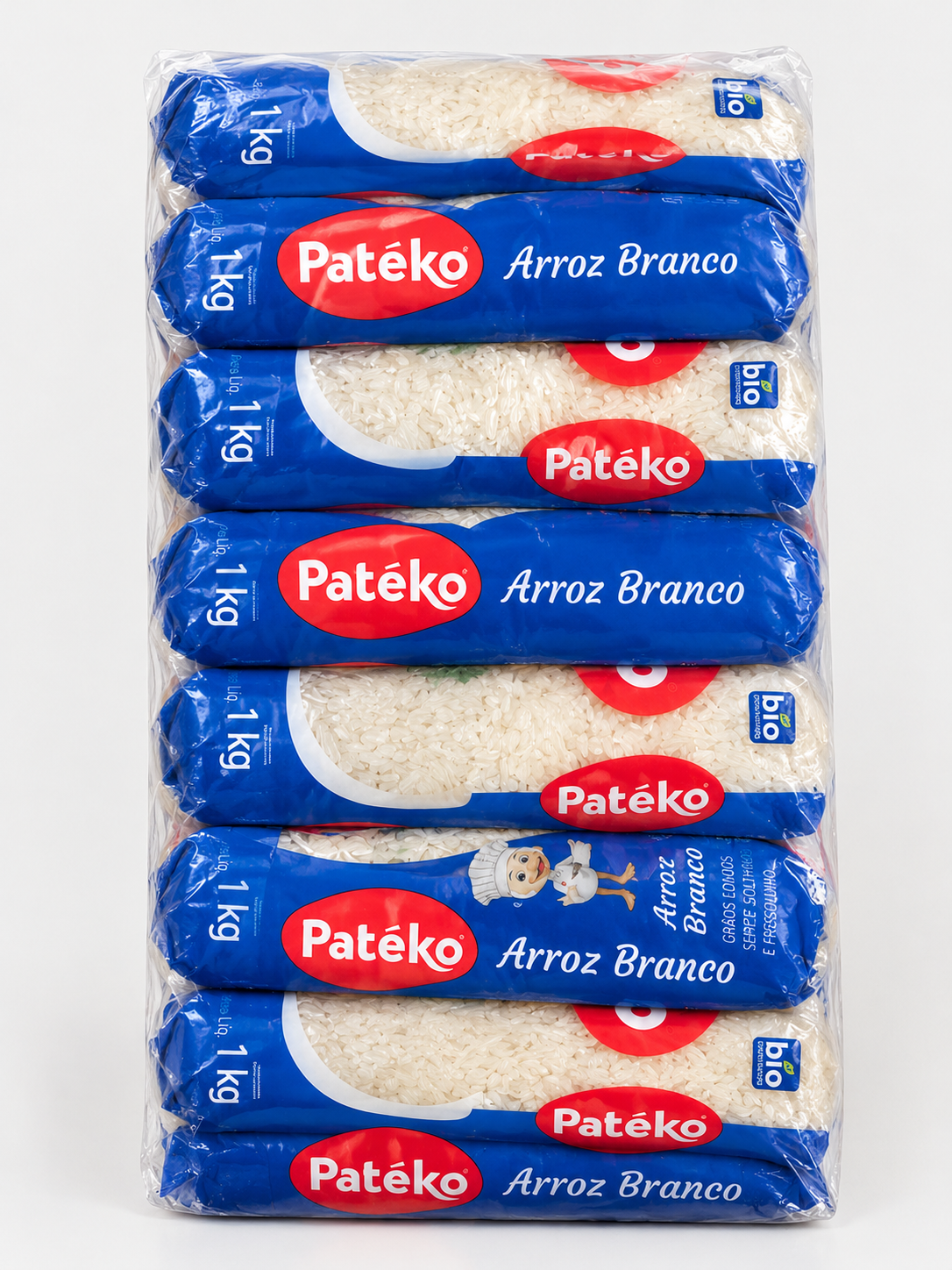 Arroz Pateko Brasileño ( Paca 10 u ) 1kg