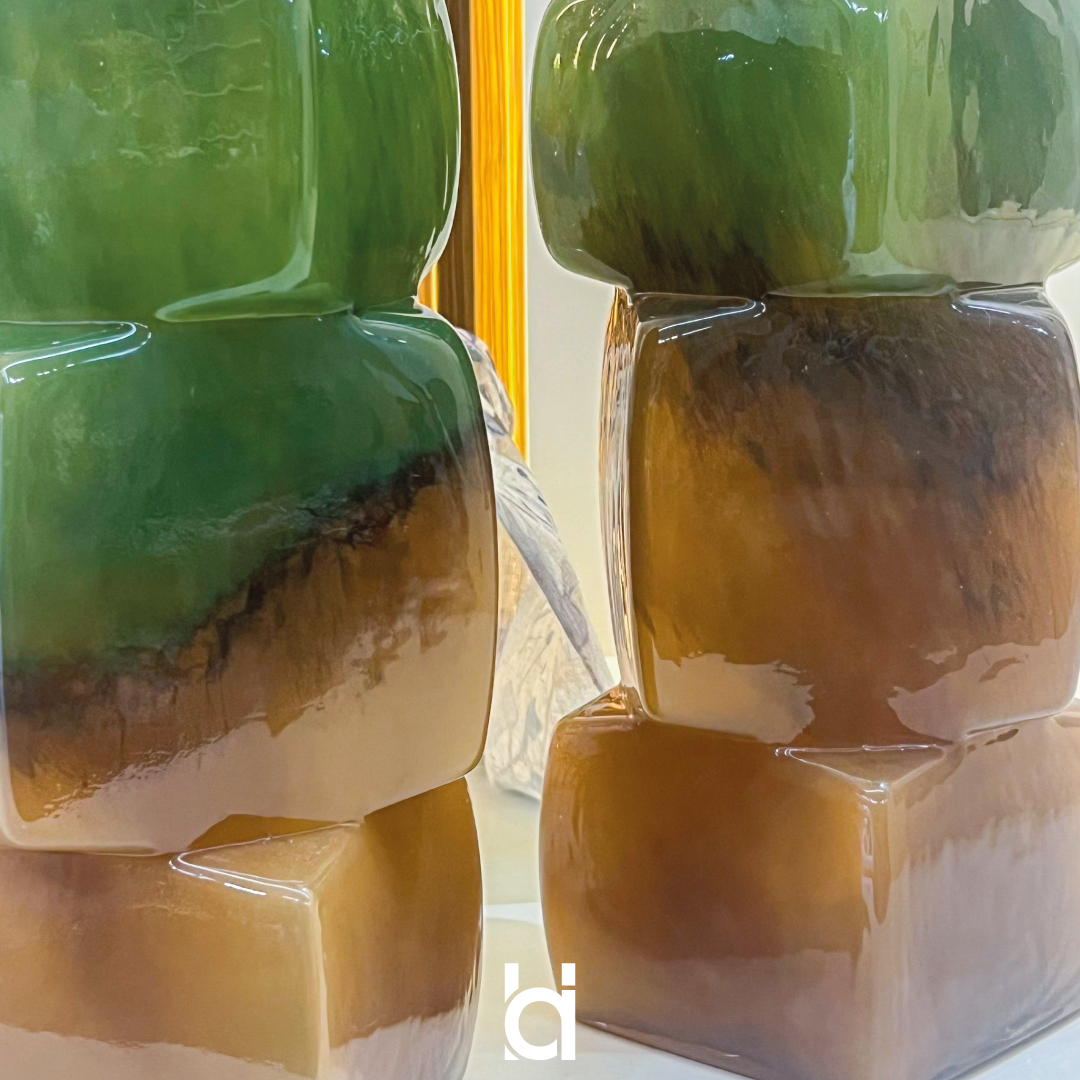 Forma Glass | Olive & Amber_1