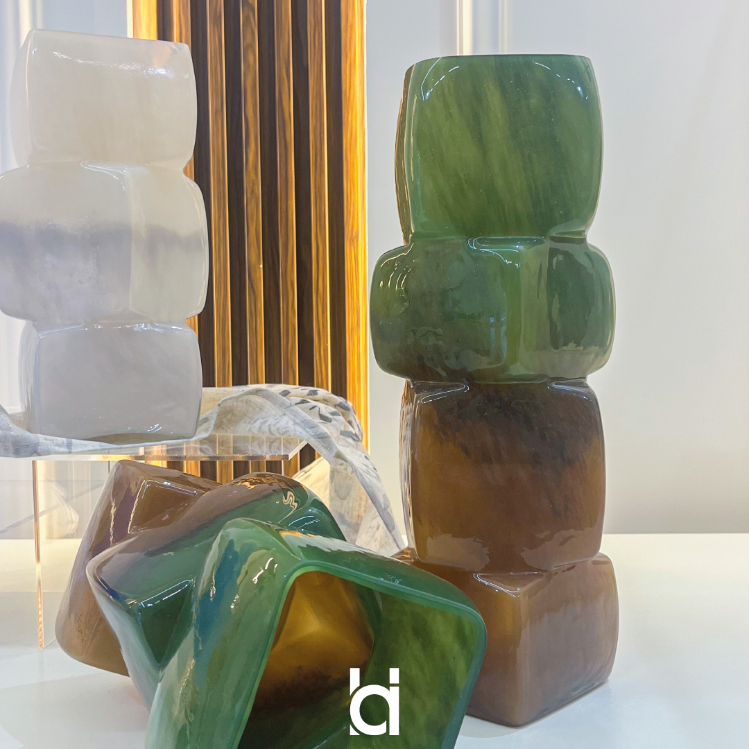 Forma Glass | Olive & Amber_2