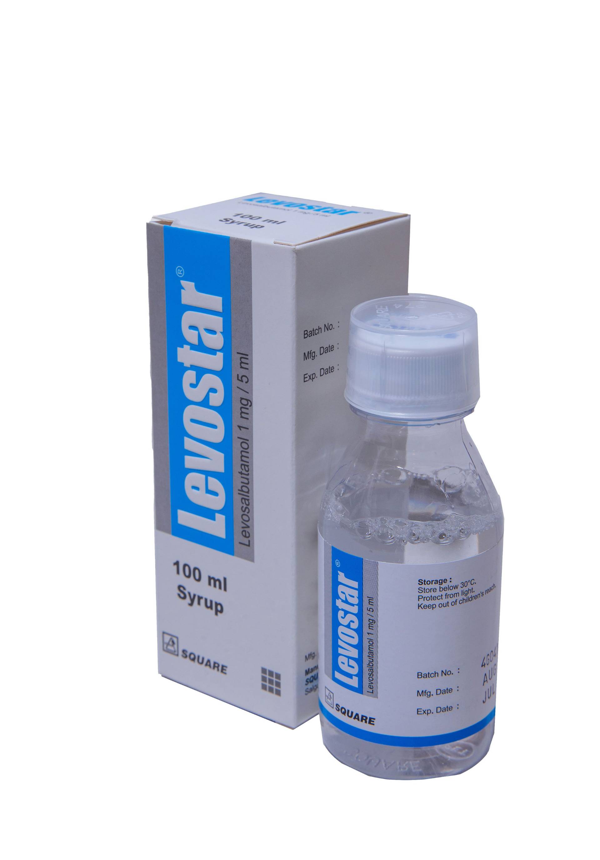 Levostar Syrup (Levosalbutamol)