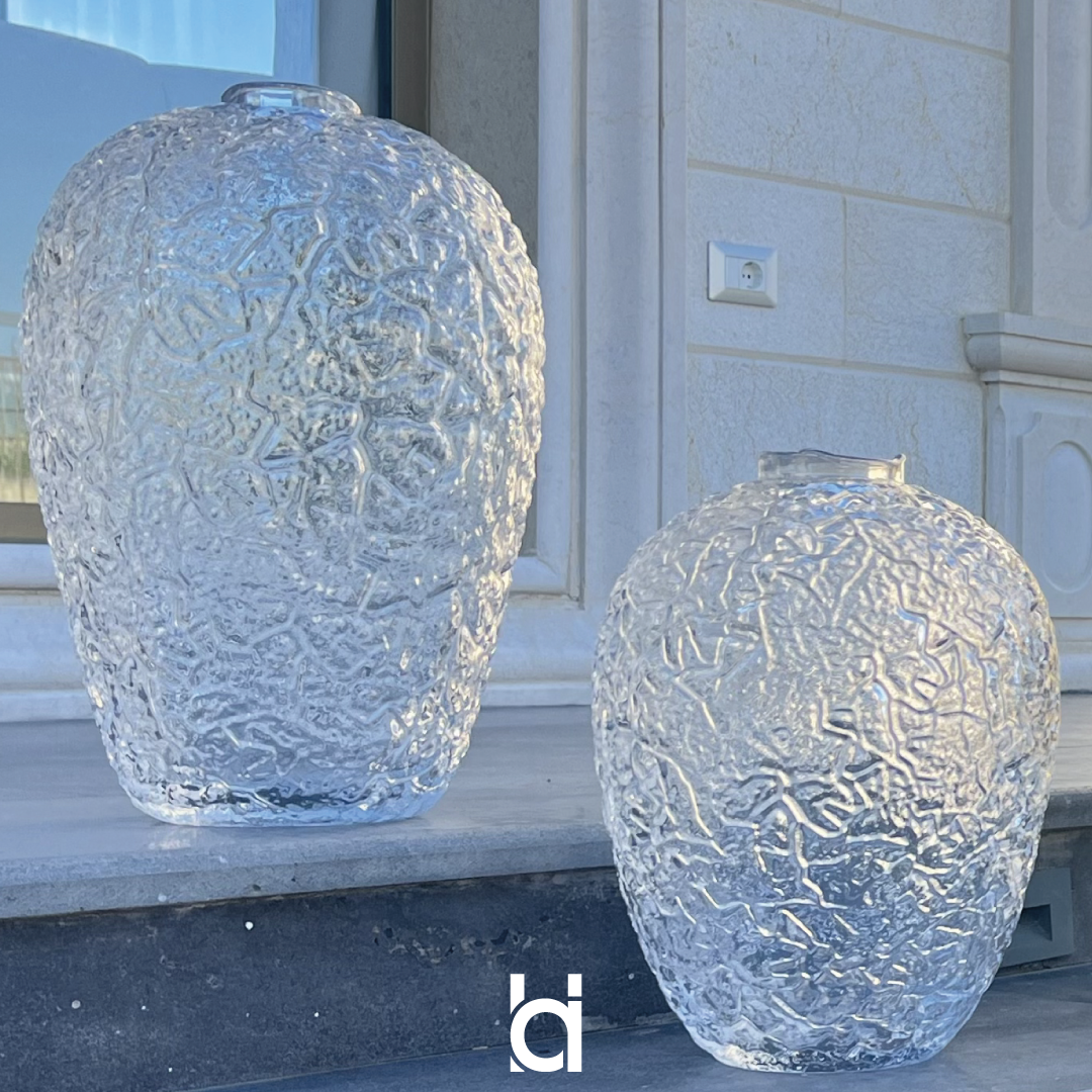 Glacia Glass Vase | Clear