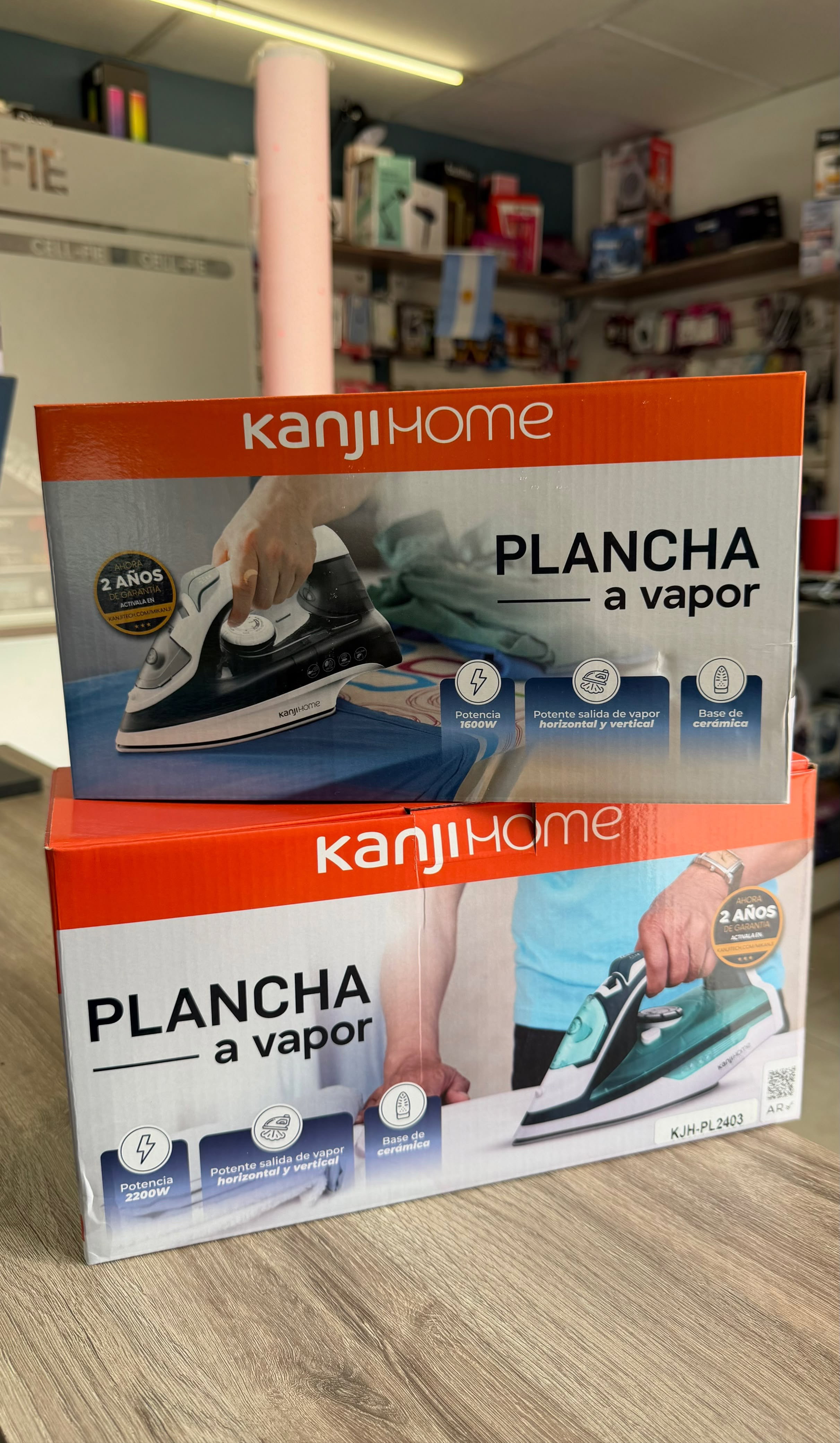 PLANCHA A VAPOR KANJI