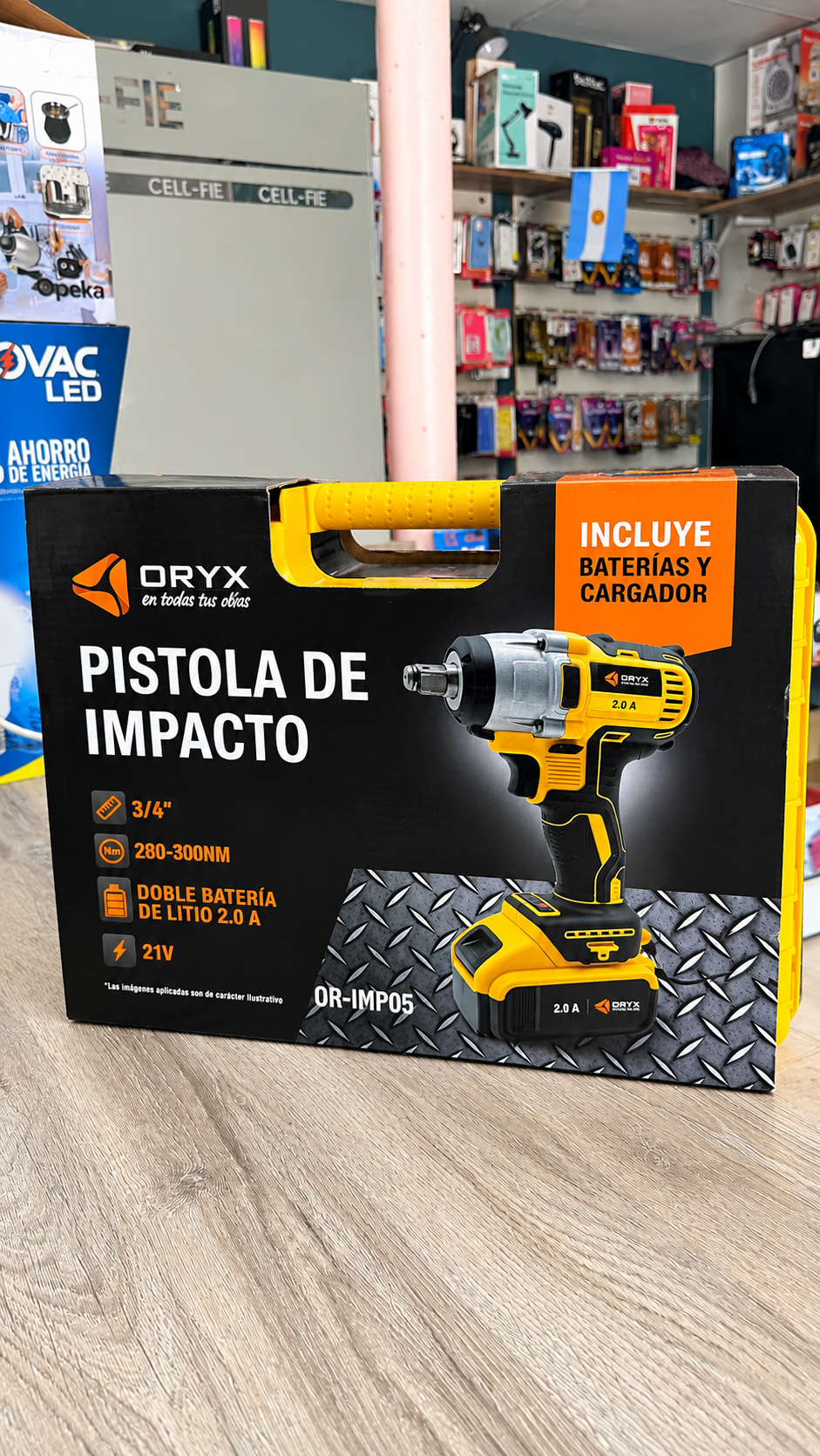 PISTOLA DE IMPACTO INALÁMBRICA