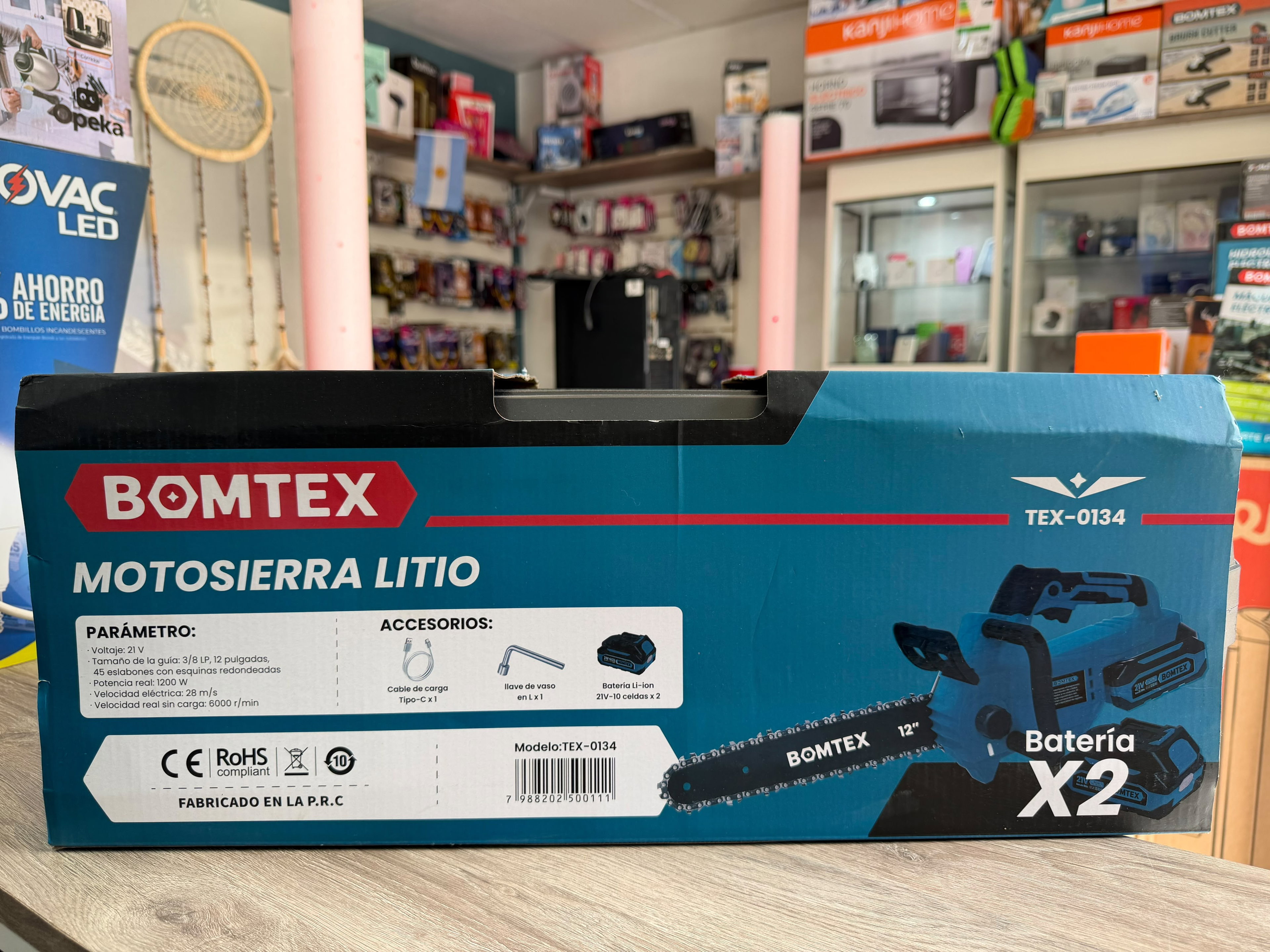 MOTOSIERRA LITIO