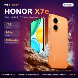Honor X7e 6 Go / 256 Go
