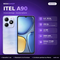 itel A90 – 256 Go / 12 Go RAM (4+8)