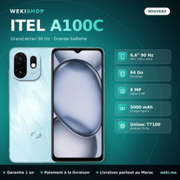 itel A100C – 64 Go