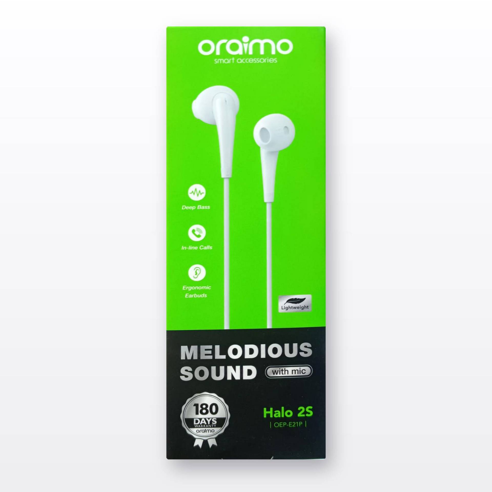 Écouteurs oraimo Halo 2S OEP-E21P avec Micro_1