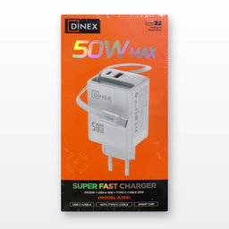 Chargeur DINEX 50W A356 avec Câble Type-C