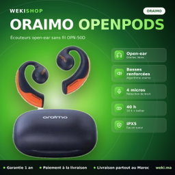 Oraimo OpenPods OPN-50D – Écouteurs open-ear sans fil