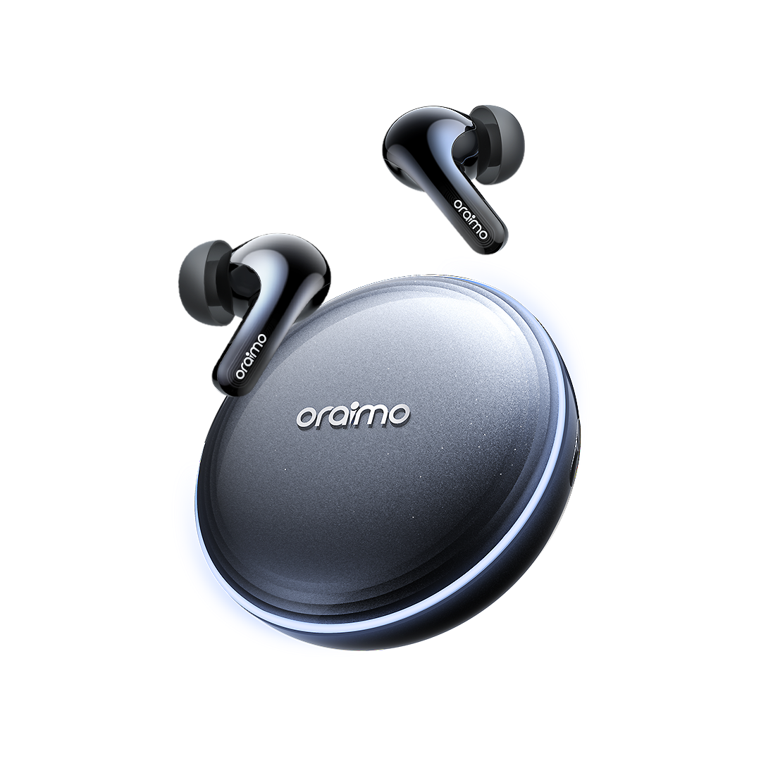 Oraimo SpaceBuds 2 OTW-631 – Écouteurs ANC Gris spatial_1