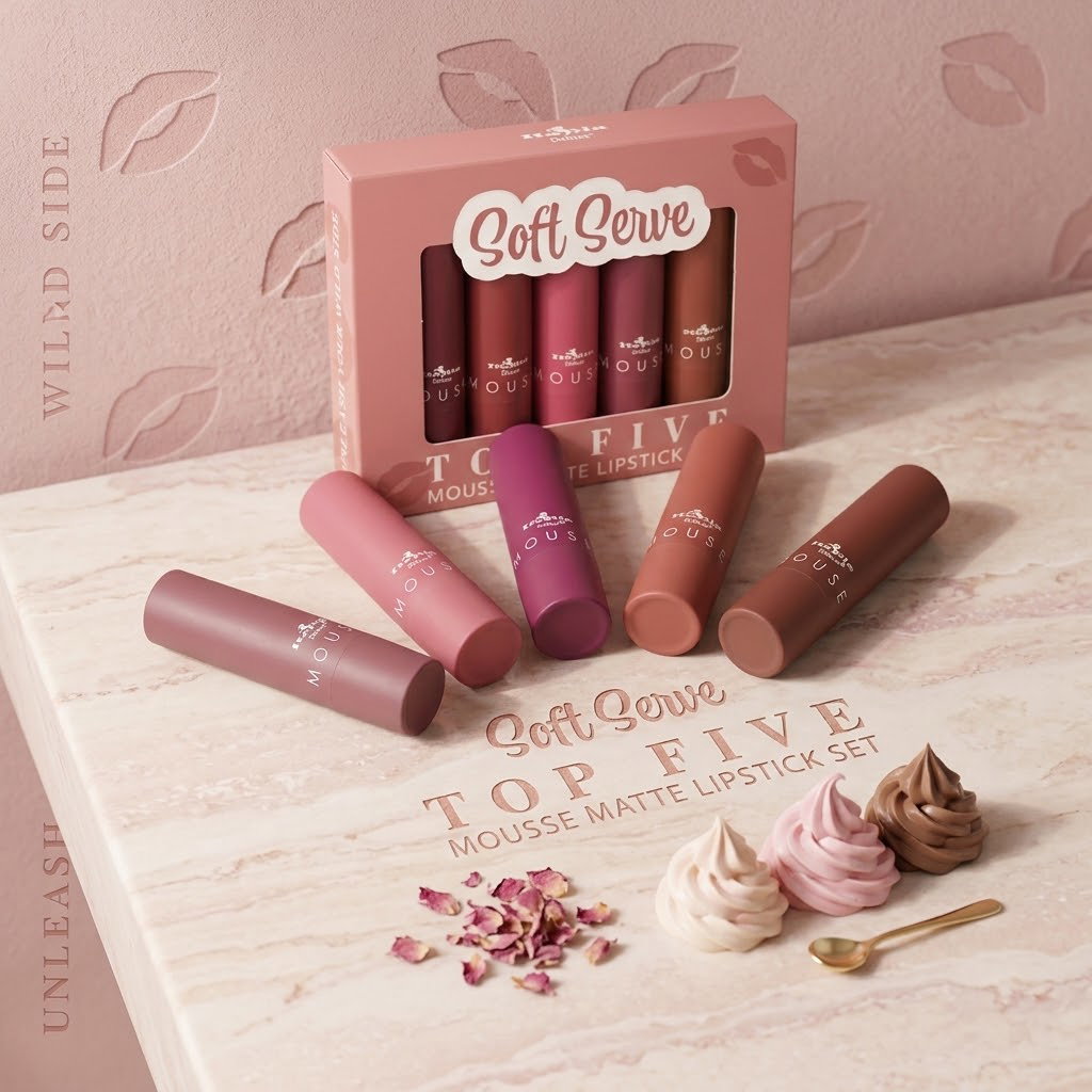 Labial Mousse Matte Italia Delux Soft Serve