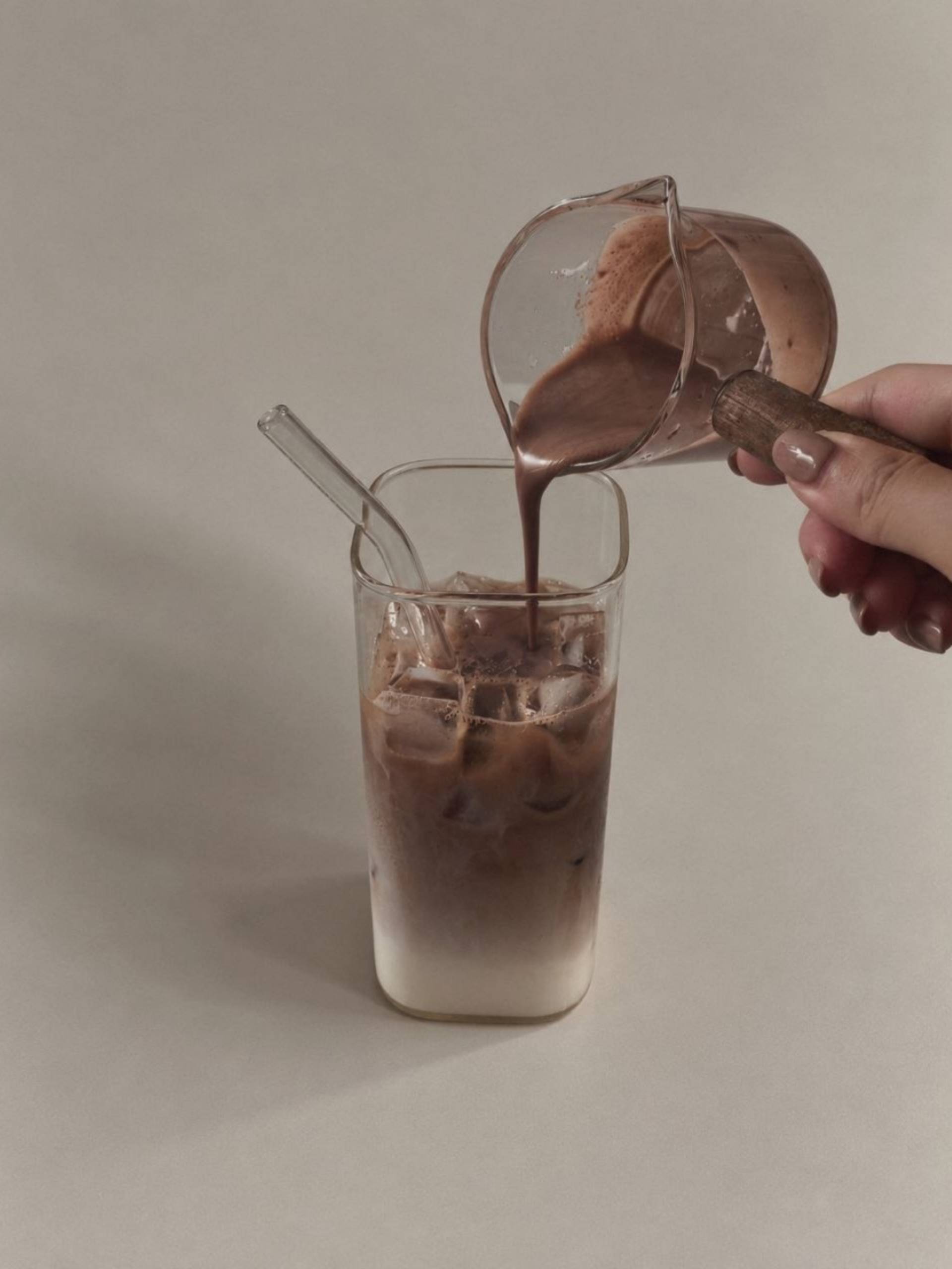 Iced Hazelnut Latte