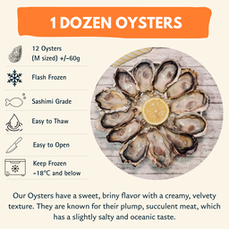 1 Dozen Oysters