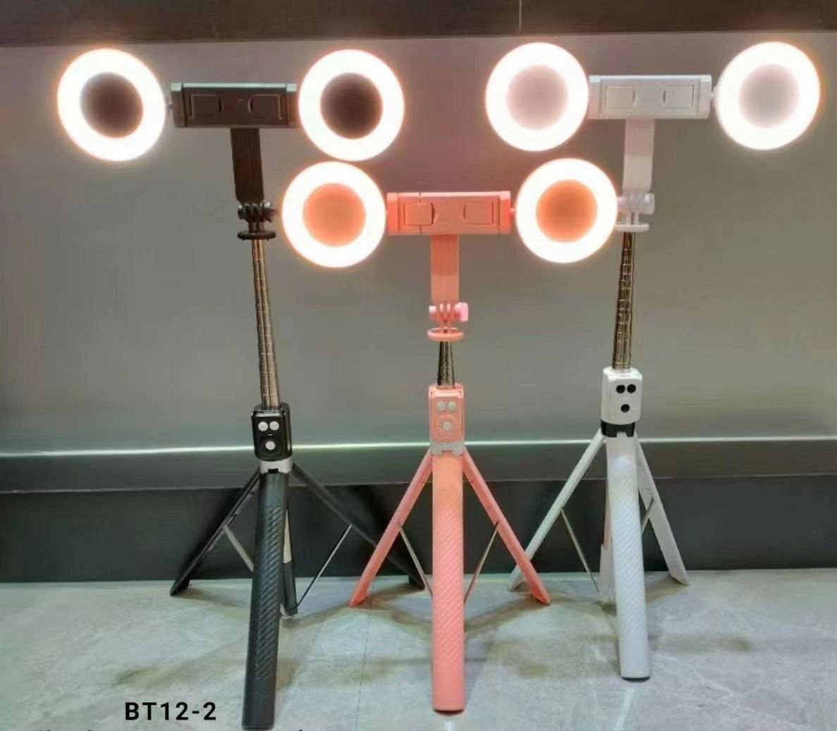 Double Light Selfie Stick