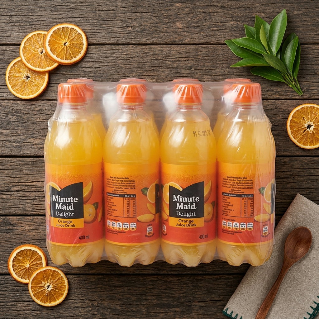 Minute Maid Delight Orange Juice 12 x 400mL