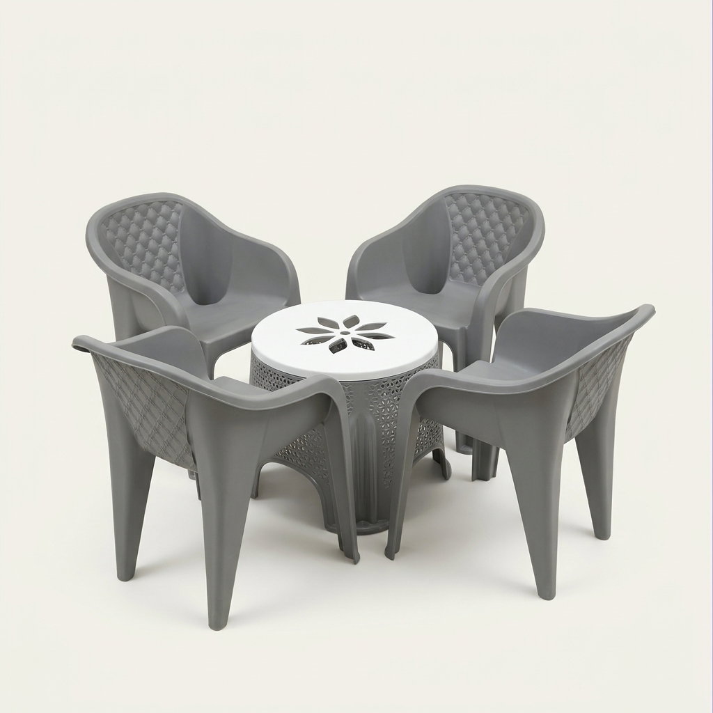 Indoor/Outdoor Plastic Furniture Set 