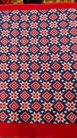 WW/0054 Telia rumal fabric 2/100sx2/80s
