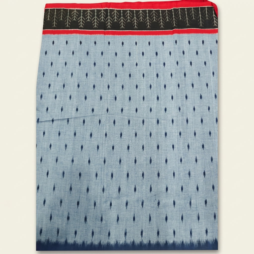 WW/0092 SIDE BORDER WEFT IKAT