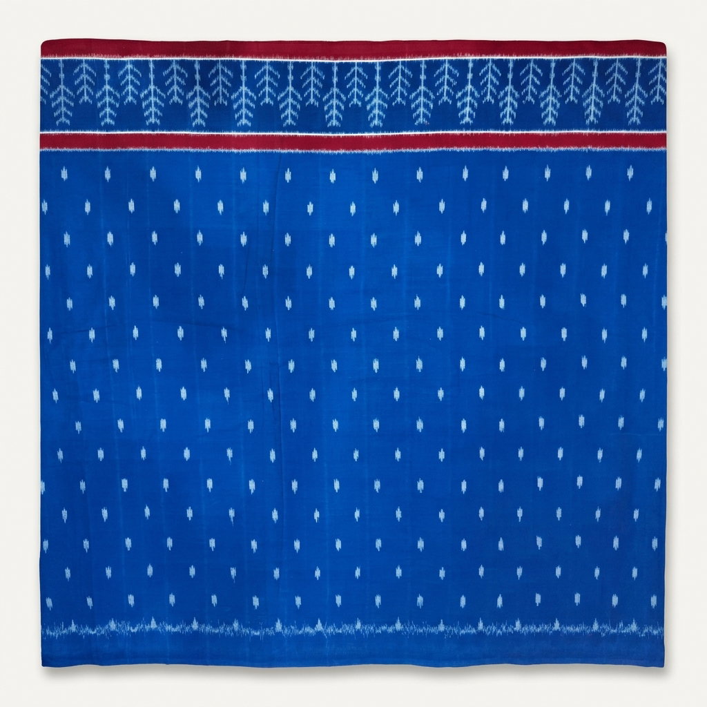 WW/0092 SIDE BORDER WEFT IKAT_2