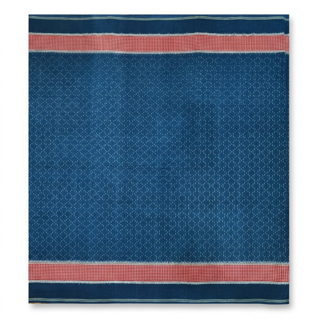 WW/0091 weft ikat fabric count 2/80s