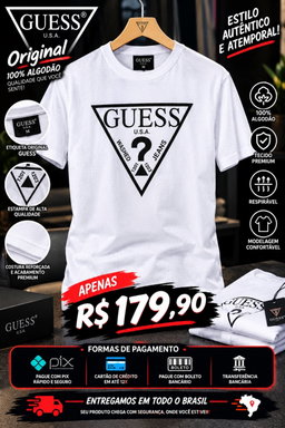 Camiseta masculina branca stillo