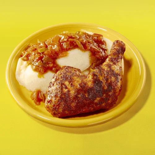 1/4 CHICKEN &PAP & CHAKALAKA