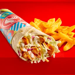 SLAW WRAP & CHIPS 