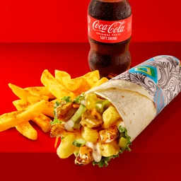 FULLY LOADED WRAP & CHIPS & 300ML BUDDY