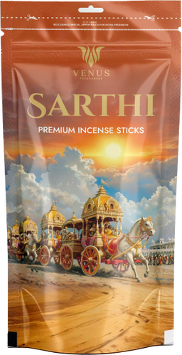 Large Premium Agarbatti Zipper Pack