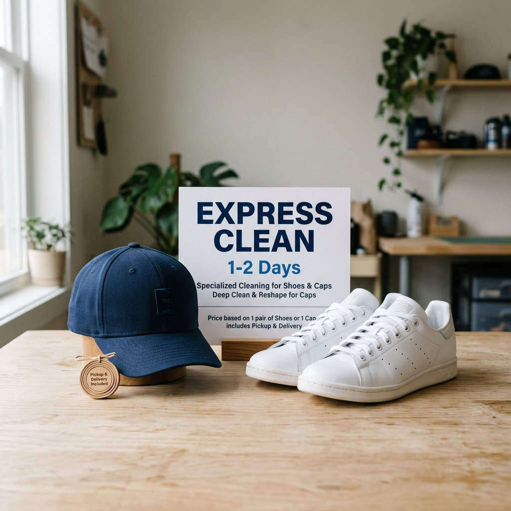 Express Clean 1-2 Days - Only For Caps And Shoes