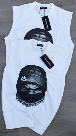 Tee-shirt sans manche 100% Coton – Coupe Confort