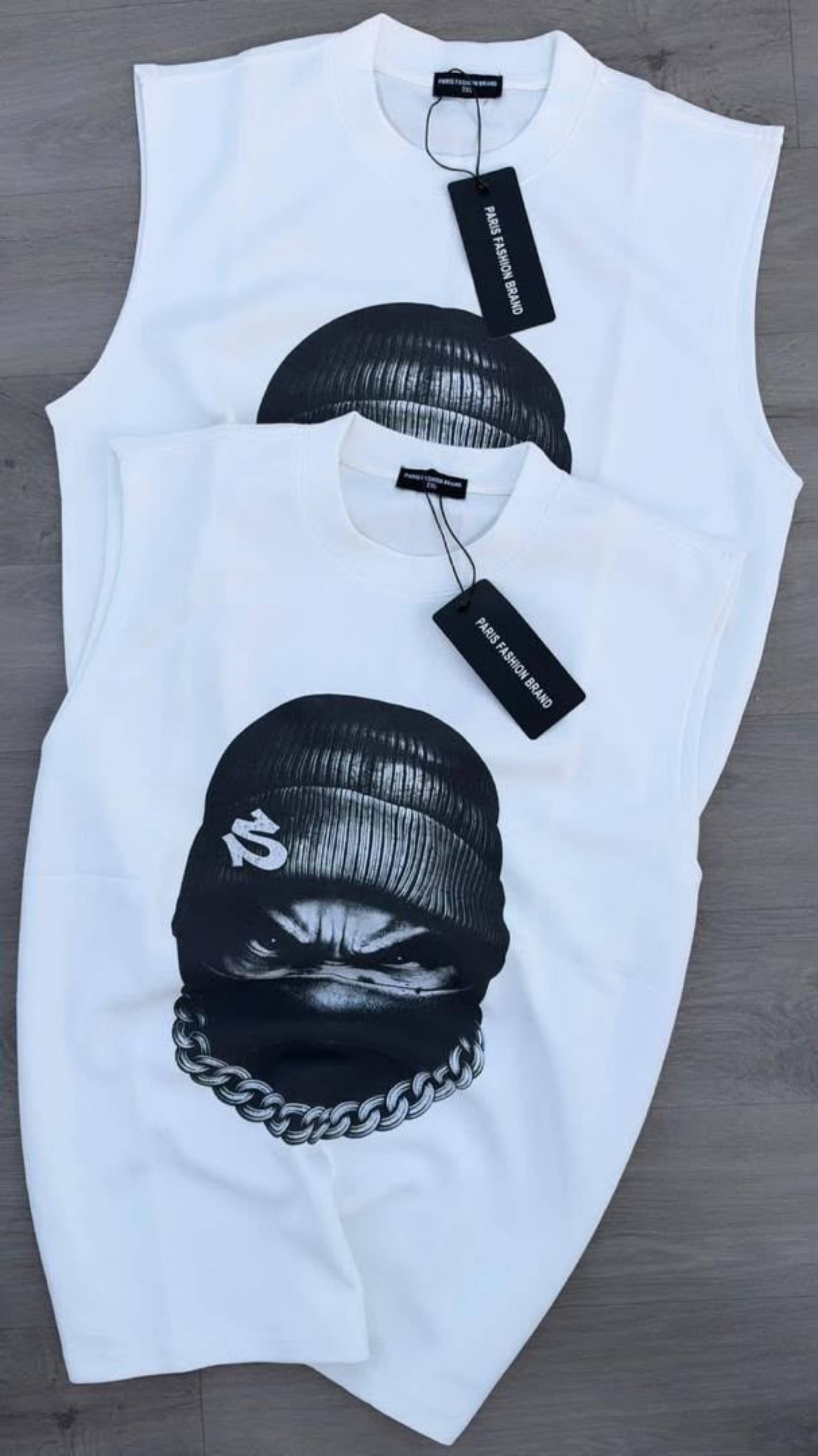 Tee-shirt sans manche 100% Coton – Coupe Confort
