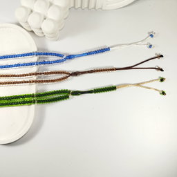Tasbih Plastik 100 Butir Akrilik Bening