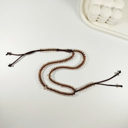 Tasbih Plastik 100 Butir Akrilik Bening