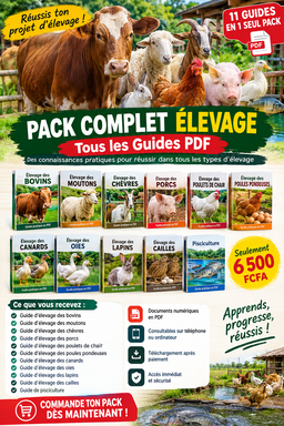 GUIDE COMPLET ELEVAGE