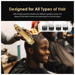 Tondeuse à cheveux oraimo SmartClipper 2 Gold OPC-CL30G – Lames DLC, 240 min – Original