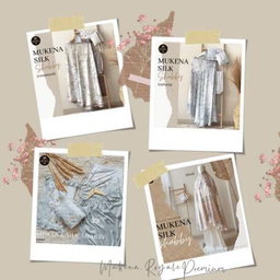 In'am Gallery | Mukena Silk Shabby | By Maisara